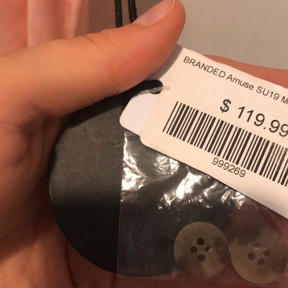 NWT Amuse Driftwood Sleeveless Dress - Picture 4 of 6